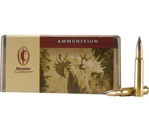 Nosler Custom Ammunition 8x57mm JS Mauser (8mm Mauser) 180 Grain Ballistic Tip Hunting 300 rounds
