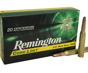 Remington Core-Lokt Ammunition 270 Winchester 150 Grain Core-Lokt Soft Point 500 rounds