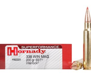 Hornady Superformance SST Ammunition 338 Winchester Magnum 200 Grain SST 200 rounds