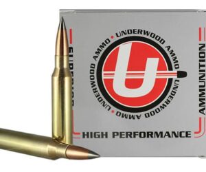 Underwood Ammunition 338 Lapua Magnum 240 Grain Lehigh Match Grade Solid Flash Tip Lead-Free