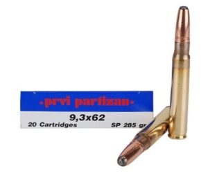 Prvi Partizan Ammunition 9.3x62mm Mauser 285 Grain Soft Point 500 round