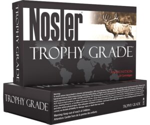 Nosler Trophy Grade Ammunition 27 Nosler 150 Grain AccuBond 100 round