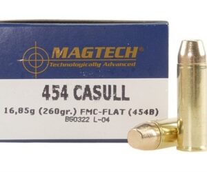 Magtech Ammunition 454 Casull 260 Grain Full Metal Jacket 500 rounds