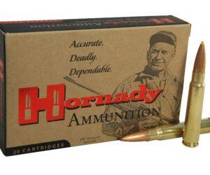 Hornady Vintage Match Ammunition 8x57mm JS Mauser (323 Diameter) 196 Grain Hollow Point Boat Tail 300 rounds