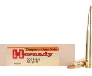 Hornady Custom Ammunition 300 H&H Magnum 180 Grain InterBond 100 round