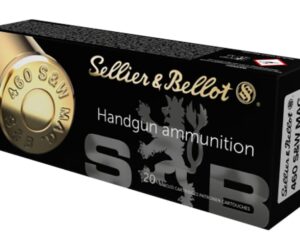 Sellier & Bellot Ammunition 460 S&W Magnum 255 Grain Jacketed Hollow Point 500 rounds