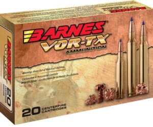 Barnes VOR-TX Ammunition 450 Bushmaster 250 Grain Polymer Tip Lead Free 500 round
