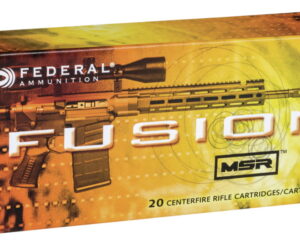 Federal Premium FUSION MSR 6.8mm Remington SPC 90 grain Fusion Soft Point 500 rounds