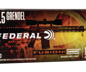 Federal Premium Fusion 6.5mm Grendel 120 grain Fusion Soft Point 500 rounds