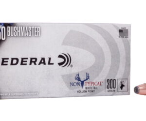 Federal Premium Non-Typical .450 Bushmaster 300 grain Jacketed Hollow Point 500 Rounds