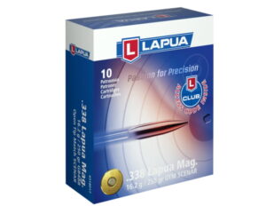 Lapua Scenar .338 Lapua Magnum 250 grain Scenar Open Tip Match Brass Cased 100 rounds