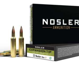 Nosler .22 Nosler E-Tip 55 grain Brass Cased 500 rounds