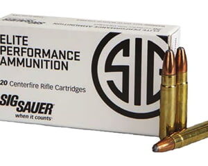SIG SAUER Elite Perfomance 300 HAM'R 125 Grain Soft Point Brass Cased 500 round