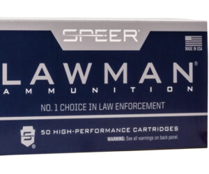 Speer Lawman Handgun CleanFire Training .357 SIG 125 grain Total Metal Jacket 500 rounds