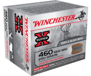 Winchester SUPER-X HANDGUN .460 S&W 250 grain Jacketed Hollow Point 250 rounds
